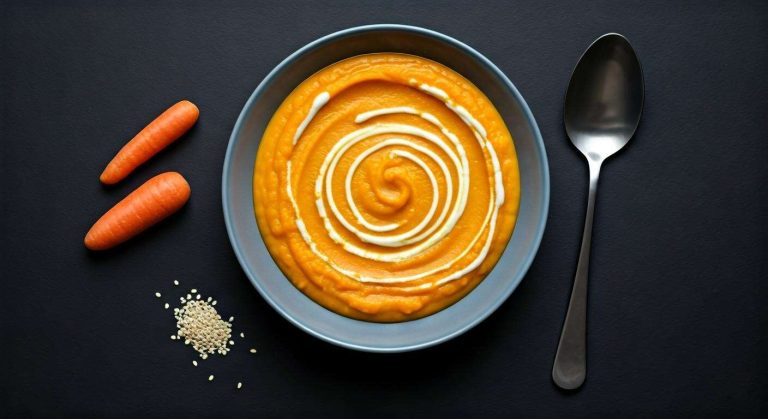 Velouté de Courge, carottes, coco et Miso : recette Automnale Savoureuse