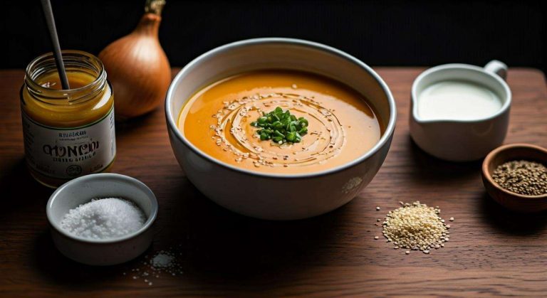 Velouté de Butternut au Miso : recette Automnale Savoureuse