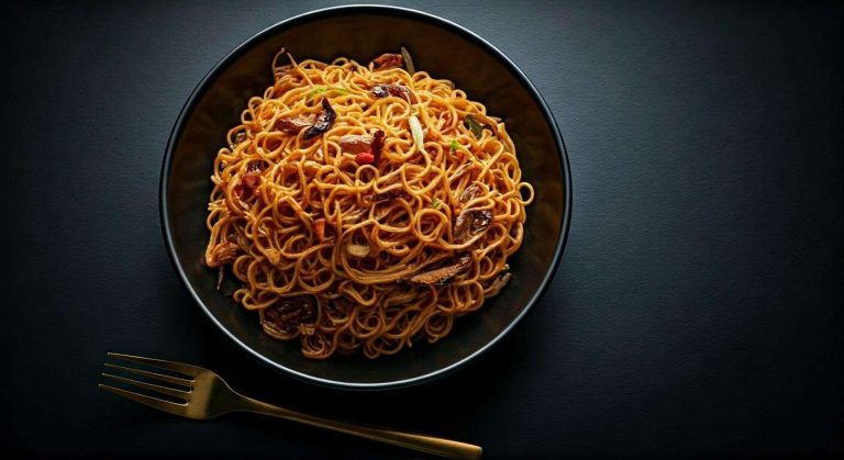 Wok d'automne : champignons et Vermicelles de Haricot Mungo