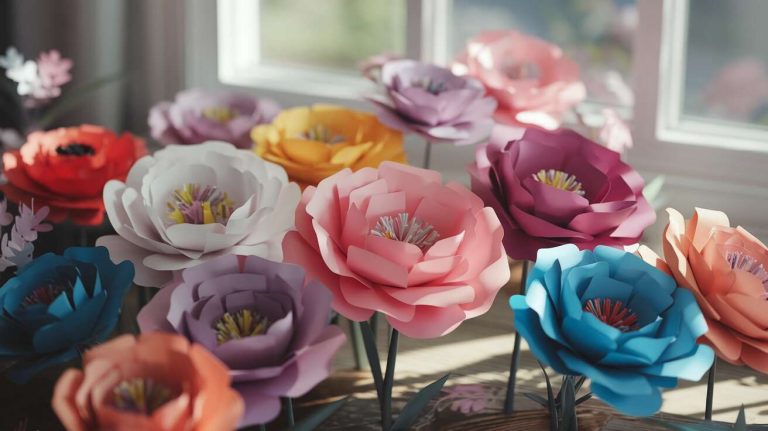 Comment faire des fleurs en papier : guide facile et rapide