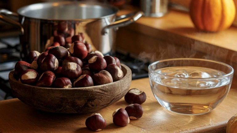 Connaissez-vous la technique du « choc thermique » pour peler des châtaignes en moins de 10 secondes sans se brûler ?
