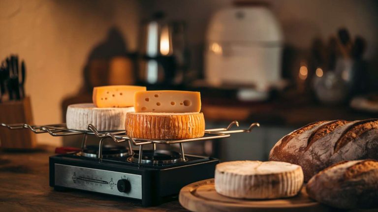 L&rsquo;erreur de ne pas préchauffer la machine à raclette, ce qui fait que le premier fromage met une éternité à fondre