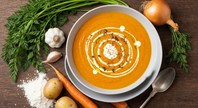 La plupart des gens ignorent qu'on peut faire une délicieuse soupe avec les fanes de carottes