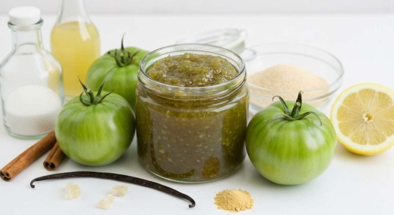 La plupart des gens ignorent qu'on peut faire de la confiture avec des tomates vertes