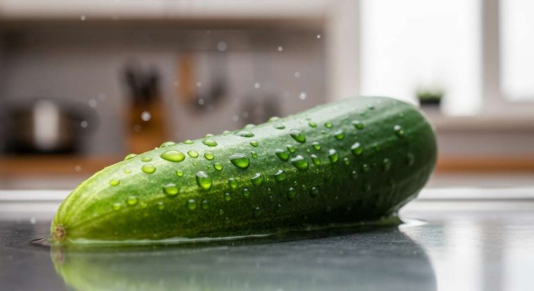 Les gens seraient surpris de la quantité d'eau dans un simple concombre