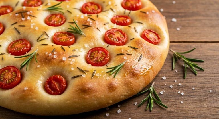 « J'ai testé cette recette de "focaccia" aux tomates cerises, c'est un délice »