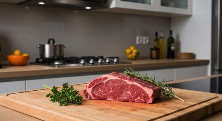 L'erreur de ne pas laisser la viande rouge "maturer" quelques minutes après l'avoir sortie du frigo