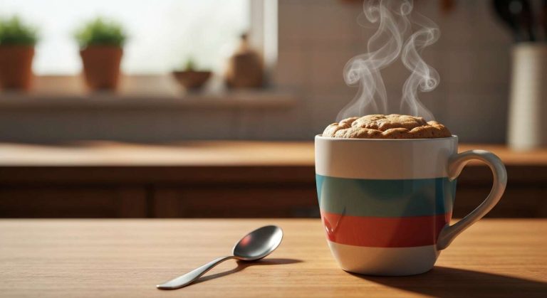 « J'ai testé cette recette de "mug cookie", un cookie individuel prêt en 1 minute au micro-ondes, c'est addictif »