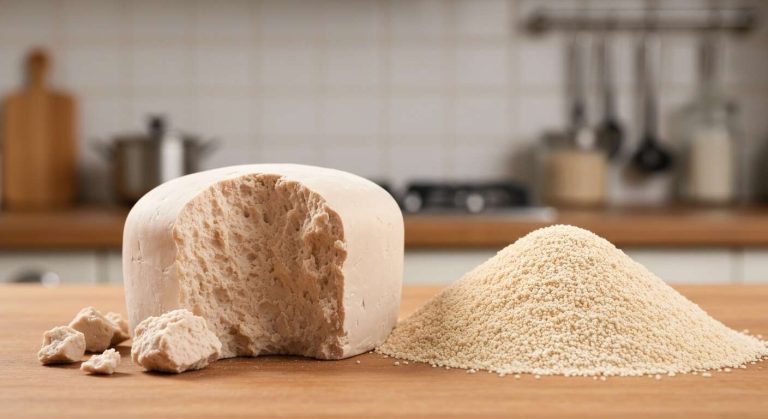 Connaissez-vous la différence entre la levure de boulanger fraîche et sèche ? Leur utilisation n'est pas la même