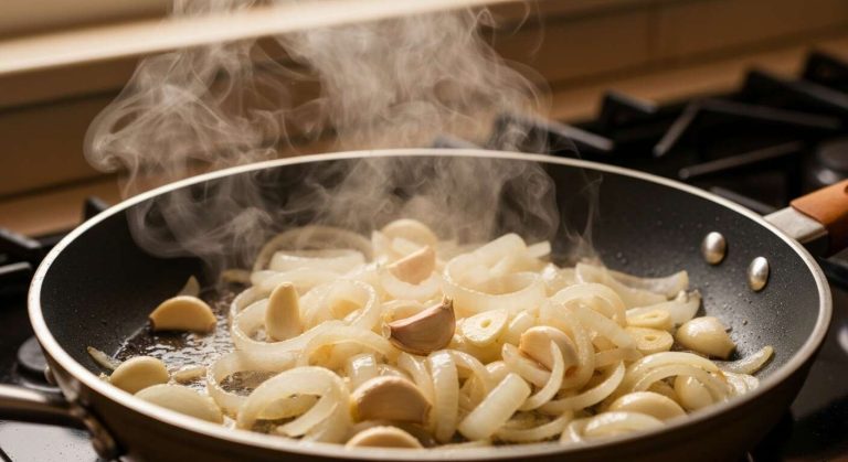 L'erreur de ne pas faire revenir les oignons et l'ail avant d'ajouter les autres ingrédients