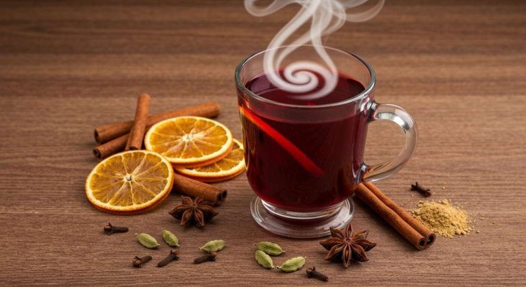 Le secret d'un bon vin chaud maison réside dans le choix des épices et le moment précis où on les ajoute