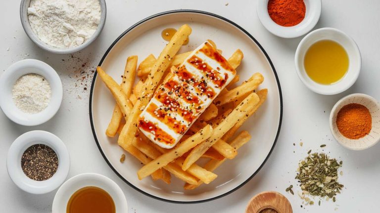Les gens sont bluffés par la simplicité de ces « frites » de halloumi, prêtes en 10 minutes à la poêle